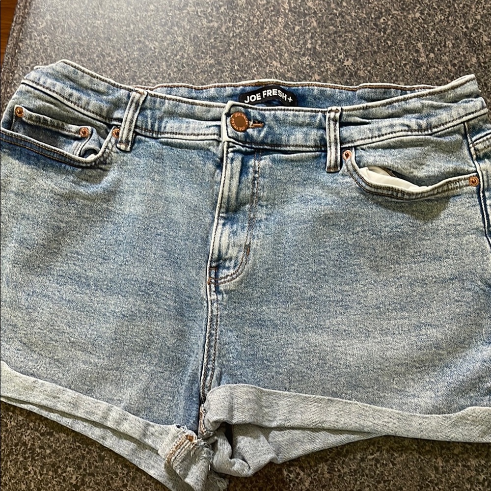 Joe Fresh Classic Blue Denim Shorts